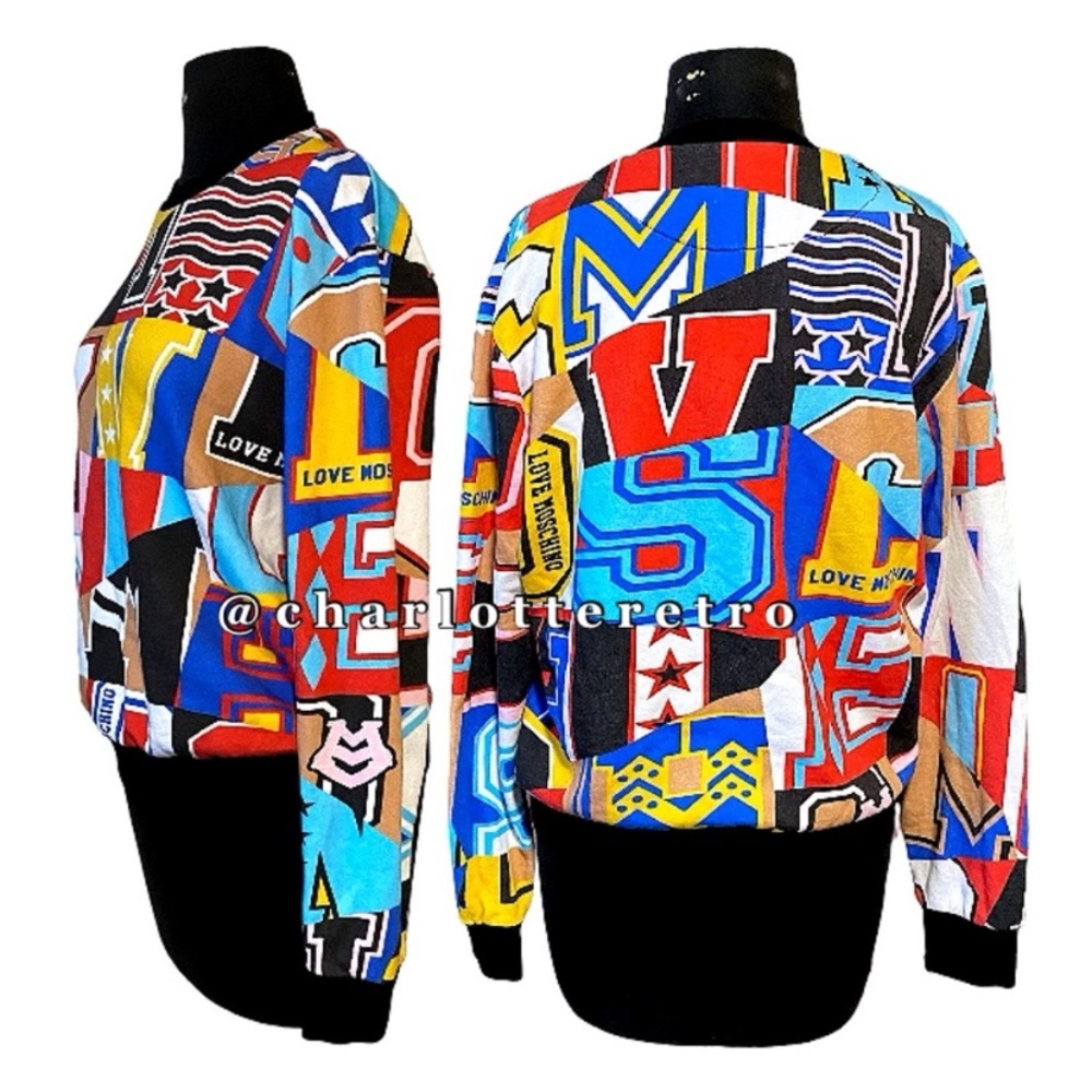 Love Moschino • Unisex AOP Colorblock Sweatshirt - Picture 5 of 11